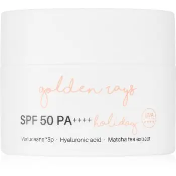 Nacomi Next Level Golden Rays cremă de zi anti-îmbătrânire SPF 50