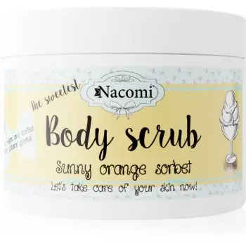 Nacomi The Sweetest Sunny Orange Sorbet exfoliant pentru corp
