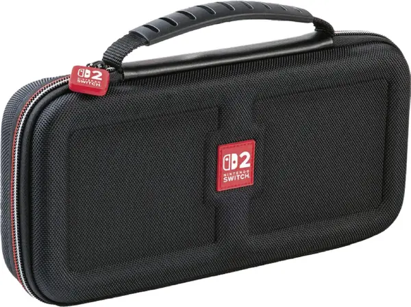 Nacon - Husă de călătorie Game Traveler Deluxe, neagră (Nintendo Switch 2/Switch/OLED)