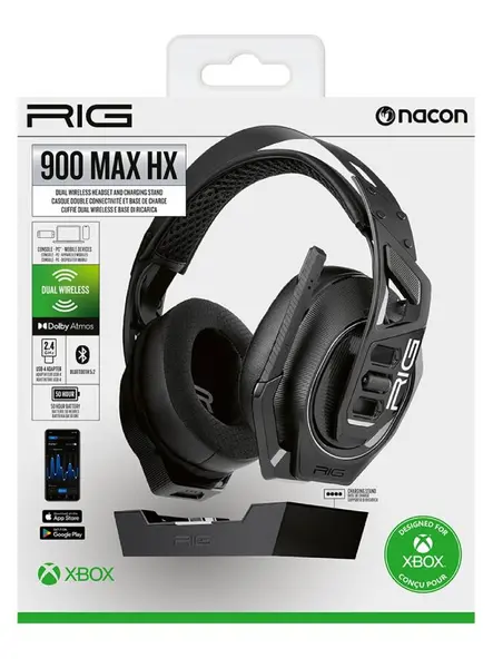 Nacon Rig Wireless Headset 900 Max Hx Black