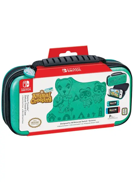 Nacon Travel Case Animal Crossing (switch Lite/switch/oled)