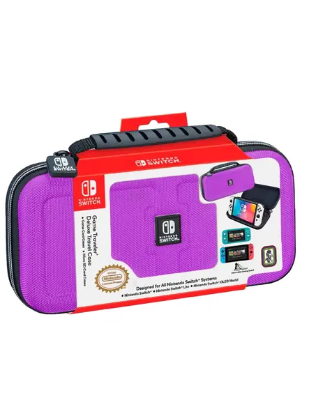 Nacon Travel Case Purple (lite/switch Oled)