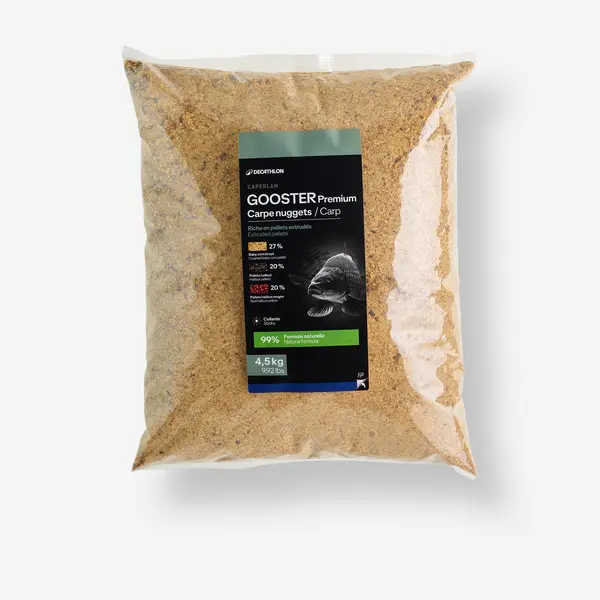 Nadă pescuit la crap Gooster premium Nuggets 4,5kg