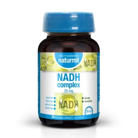 NADH Complex 20 mg, 30 capsule, Naturmil