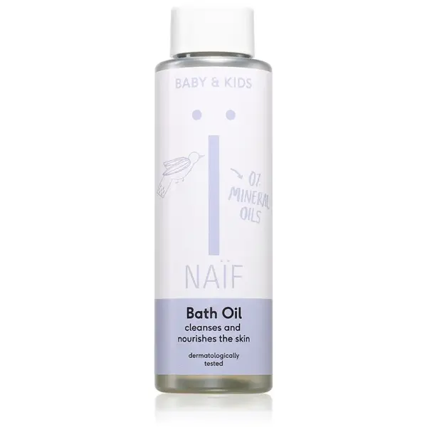 Naif Baby & Kids Bath Oil ulei de baie pentru bebeluși și copii mici 100 ml