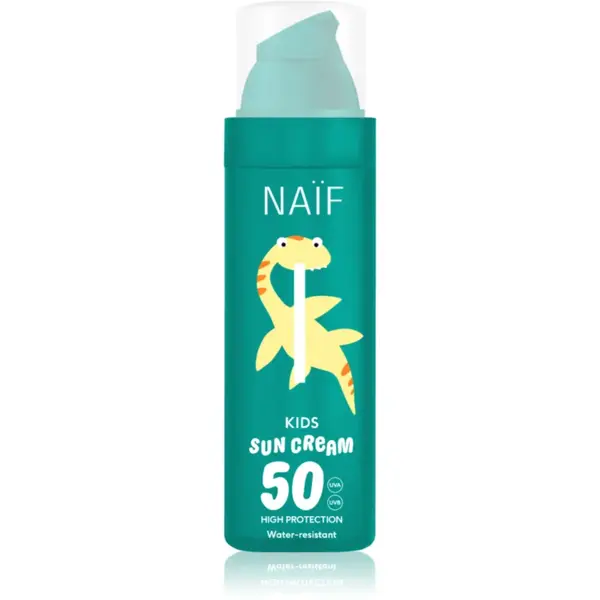 Naif Kids Sun Cream cremă pentru plaja SPF 50 pentru copii 3+ 100 ml