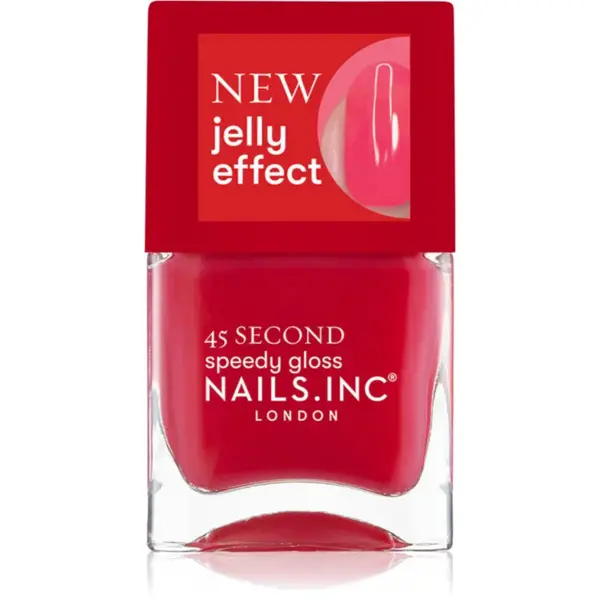 Nails Inc. 45 Second Speedy Gloss lac de unghii cu uscare rapida culoare Aria 14 ml