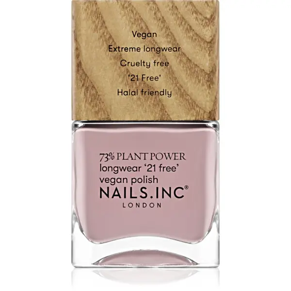 Nails Inc. Plant Power lac de unghii cu rezistenta indelungata culoare Mani Meditation 14 ml