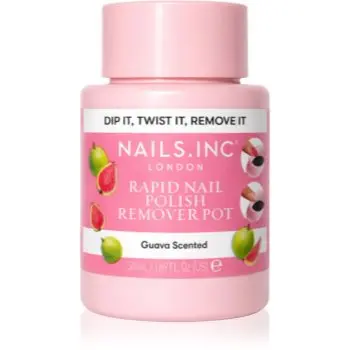 Nails Inc. Rapid Nail Polish Remover Pot Guava Scented dizolvant pentru oja
