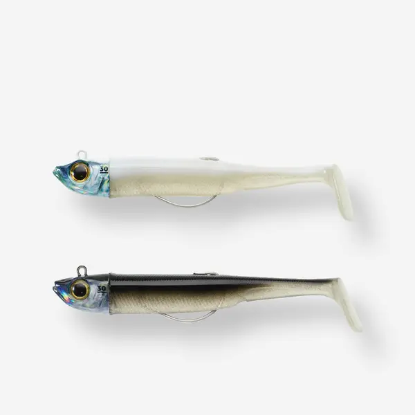 Nălucă COMBO ANCHO 120 30g spate black/white pescuit marin