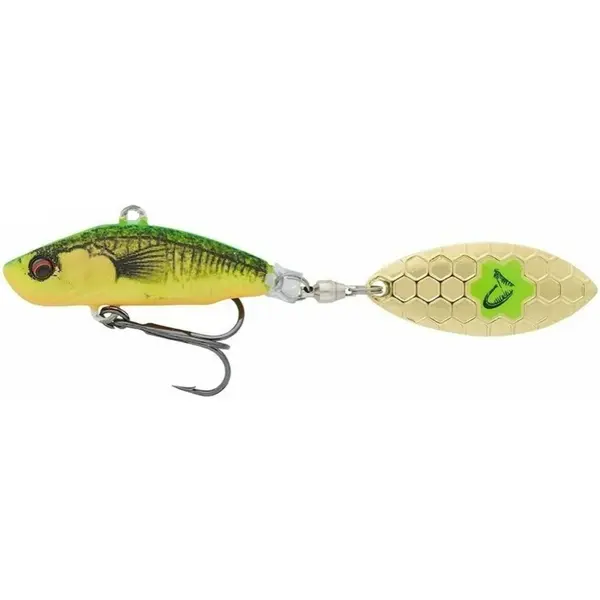 Naluca Spinner 3D Sticklebait Tailspin 7.3cm 13g Sinking Firetiger