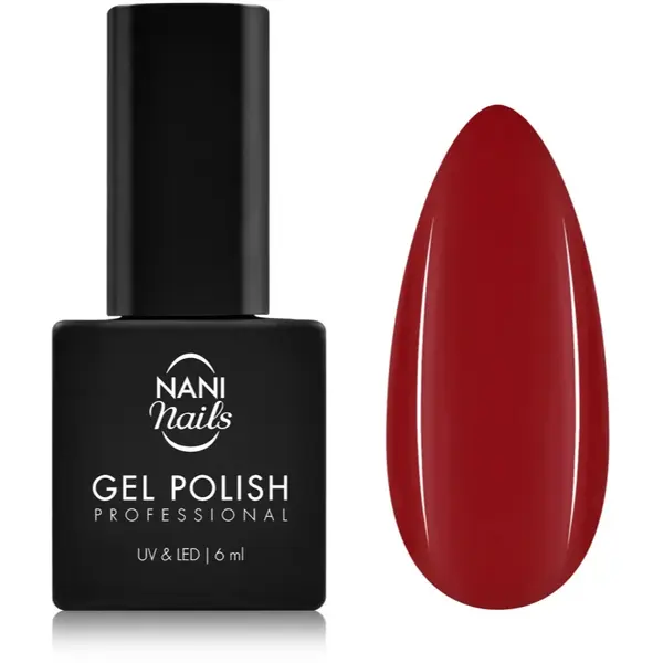 NaniNails NANI Professional lac de unghii sub forma de gel culoare Passion 6 ml