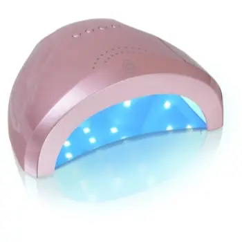 NaniNails Rose Gold lampă cu LED, pentru manichiura cu gel
