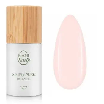 NaniNails Simly Pure unghii cu gel folosind UV / lampă cu LED