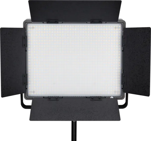 Nanlite 900CSA Panou LED Bi-Color, 54W, 3200K-5600K, 4000 Lux, Racire Pasiva Silentioasa, Include Clapete si Alimentare V-Mount