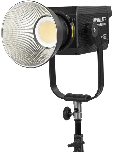 Nanlite Forza 500B II Lampa LED Bi-Color, Putere 580W, CCT 2700K-6500K, Ajustare G/M si Control Unit