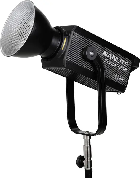 Nanlite Forza 720B Lampa LED Bi-Color, 800W, 2700K-6500K, CRI 96, Montura Bowens, Alimentare AC/V-Mount, Trolley Case inclus
