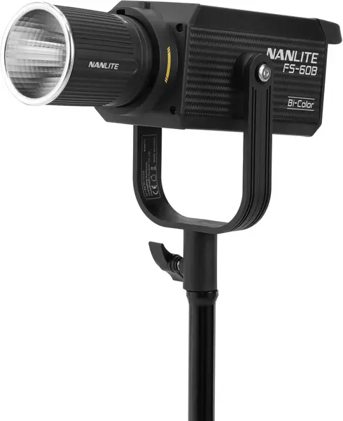Nanlite FS-60B Lampa LED Spot Light, Putere 70W, CCT 2700K-6500K, 12 efecte, FM Mount, Adaptor Bowens