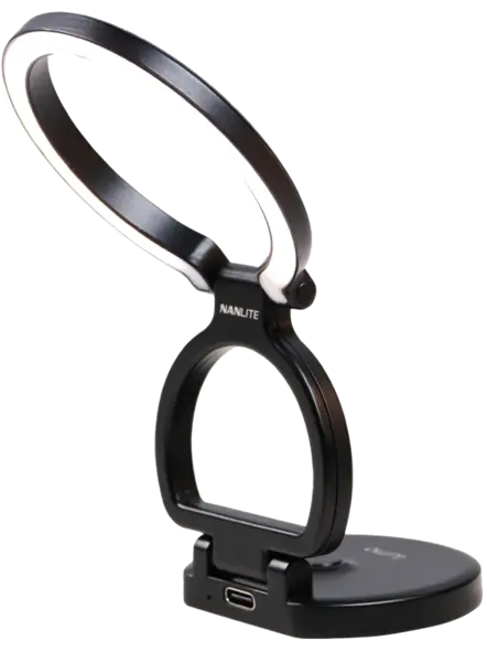 Nanlite Lumo LED Phone Ring Light Polar Black