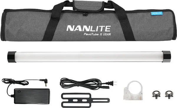 Nanlite PavoTube II 15XR Tub LED RGBWW, 60cm, Pixel Control, 2700K-12000K, CRMX LumenRadio, DMX, Baterie Integrata