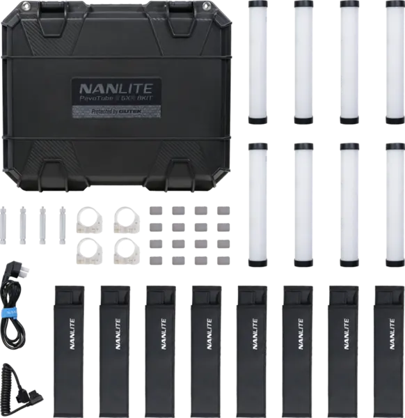 Nanlite PavoTube II 6XR 8 light Kit