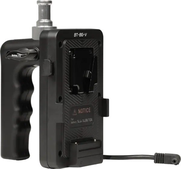 Nanlite V-mount Battery Grip with DC Connector