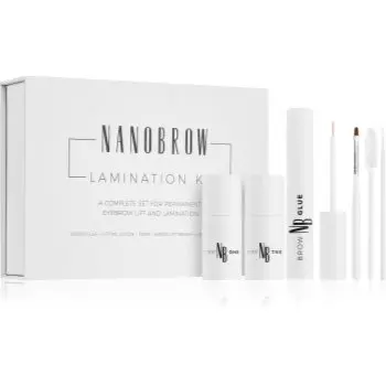 Nanobrow Lamination Kit set pentru aranjarea sprâncenelor