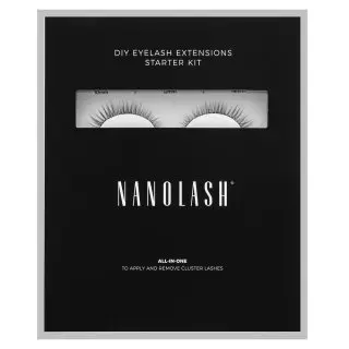 Nanolash DIY Eyelash Extensions Starter Kit set pentru extensia genelor acasă Innocent
