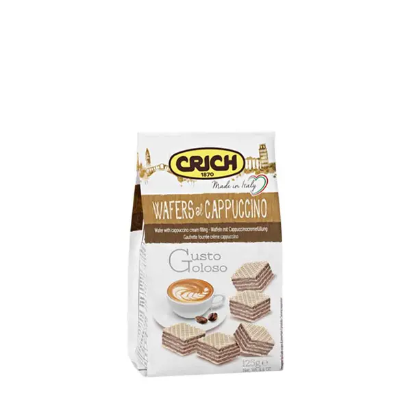 Napolitane cu crema de cappuccino 125 gr