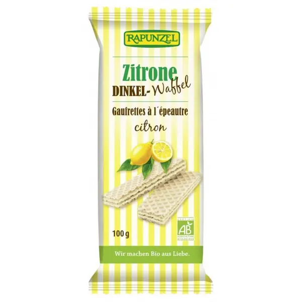 Napolitane cu crema de lamaie, eco - 100 g