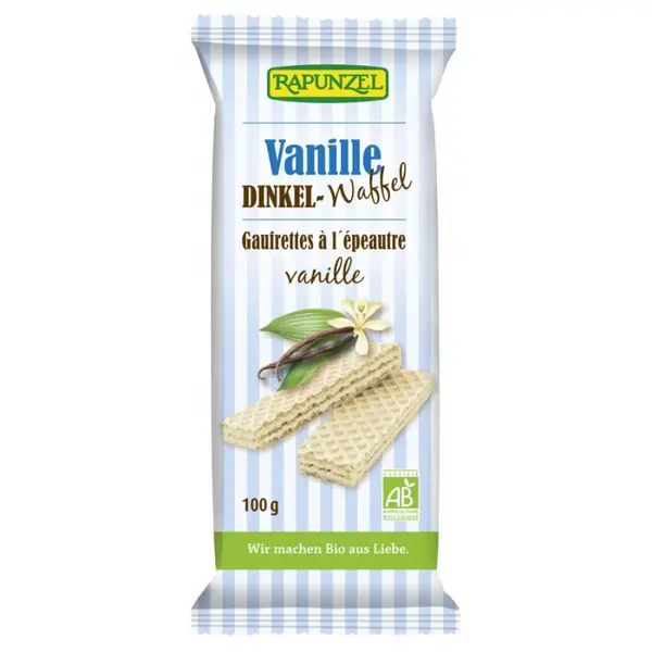Napolitane cu vanilie, eco - 100 g
