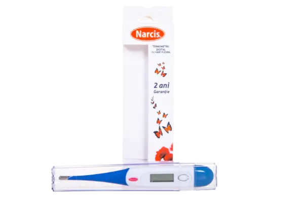 Narcis Termometru digital de corp cu varf flexibil