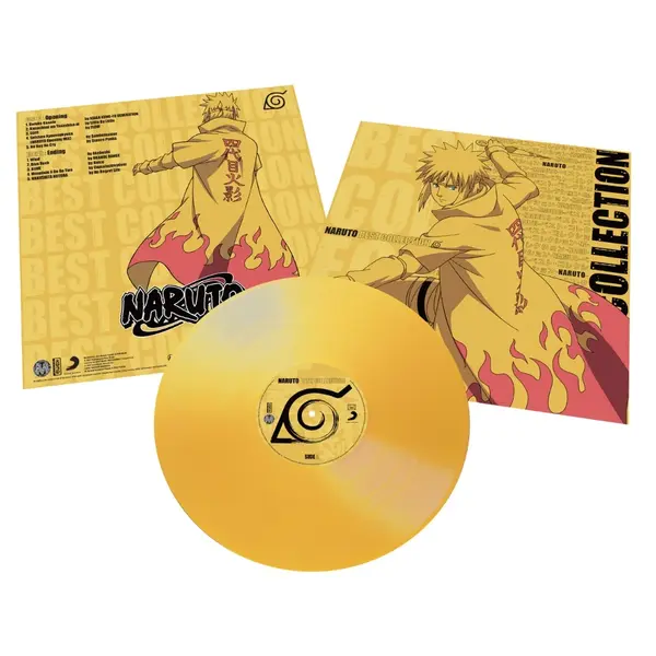 Naruto Best Collection (Yellow Vinyl, Minato Edition) | Various Artists