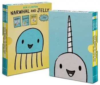 Narwhal and Jelly Box Set (Books 1, 2, 3, and Poster), Paperback/Ben Clanton