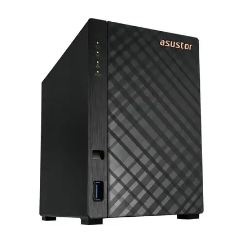 NAS Asustor AS1102TL, Realtek RTD1619B (4x1, 7GHz), memorie: 1GB, DDR4, numar de unitati instalabile: 2 buc, 3 inch5inch, SATA3, RAID: RAID 0, 1, JBOD, USB2.0, USB3. 0 : 1 buc, LAN (1 Gb/s): 1 buc, Negru
