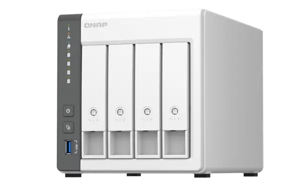 NAS QNAP 433 4BAY 2.0GHZ 4GB TWR SATA NAS QNAP 433 4BAY 2.0GHZ 4GB TWR SATA
