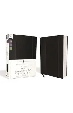 Nasb, Journal the Word Reference Bible, Hardcover, Black, Elastic Closure, Red Letter Edition, 1995 Text, Comfort Print: Let Scripture Explain Scriptu - Zondervan