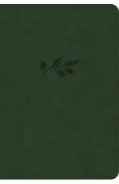 NASB Large Print Compact Reference Bible, Olive Leathertouch - Holman Bible Publishers