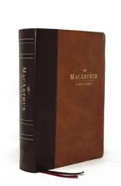 Nasb, MacArthur Study Bible, 2nd Edition, Leathersoft, Brown, Comfort Print: Unleashing God's Truth One Verse at a Time - John F. Macarthur