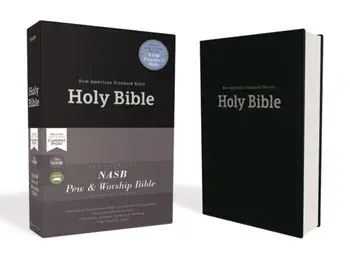 Nasb, Pew and Worship Bible, Hardcover, Black, 1995 Text, Comfort Print, Hardcover/Zondervan