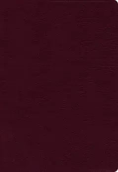 Nasb, Thinline Bible, Large Print, Bonded Leather, Burgundy, Red Letter Edition, 1995 Text, Thumb Indexed, Comfort Print/***