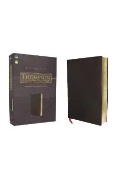 Nasb, Thompson Chain-Reference Bible, Bonded Leather, Black, Red Letter, 1977 Text - Frank Charles Thompson
