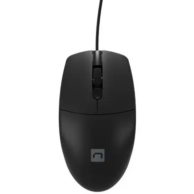 natec Mouse, Natec, 1200DPI, 1.8m, Negru