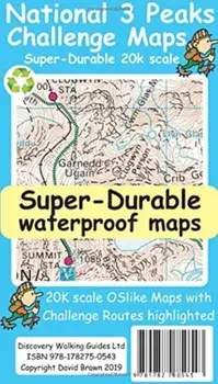 National 3 Peaks Challenge Maps, Sheet Map/David Brawn