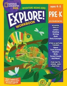 National Geographic Kids Explore! Workbook Pre-K, Paperback/National Geographic Kids