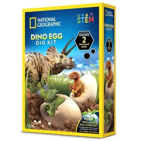 National Geographic - Set educativ Descoperirea oualor preistorice in expeditia dinozaurilor