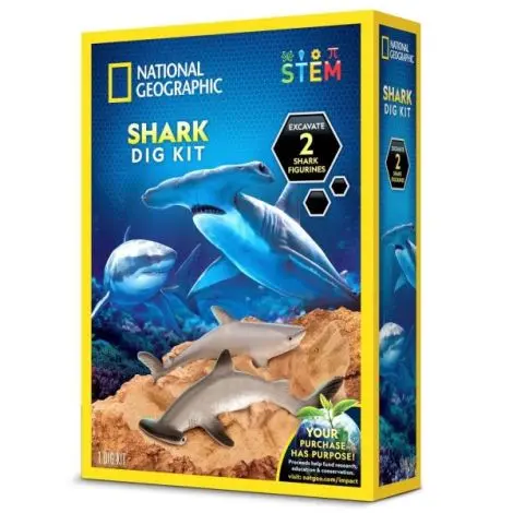 National Geographic - Set educativ Expeditie submarina descoperirea rechinilor