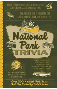 National Park Trivia Softcover Book - Willow Creek Press