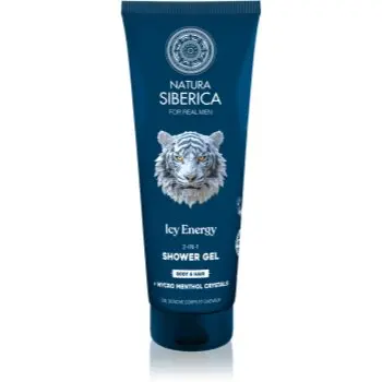 Natura Siberica Arctic Wild Icy Energy 2 in 1 gel de dus si sampon