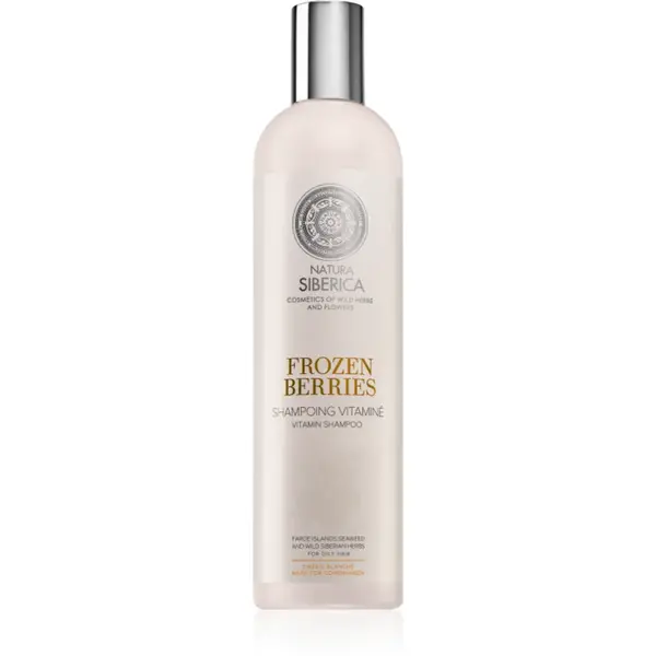 Natura Siberica Copenhagen Frozen Berries șampon cu vitamine pentru par gras 400 ml